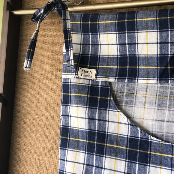 French linen laundry bag new - Picture 3 of 7